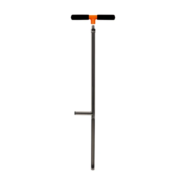 33" Plated Step Soil Probe w/ Handle, 5/8" Thread