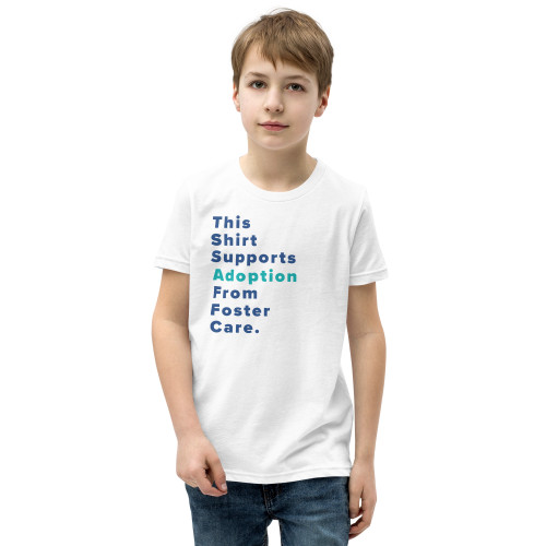 Support Adoption - Youth Short Sleeve T-Shirt