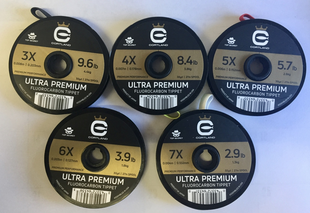 Cortland top secret tippet Clearance
