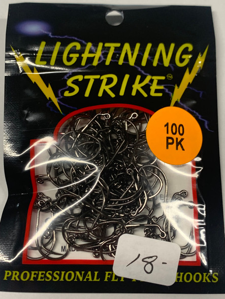 Lightning Strike NW1 Nymph / Wet Fly Hooks Sizes 18-8 - Barlow's