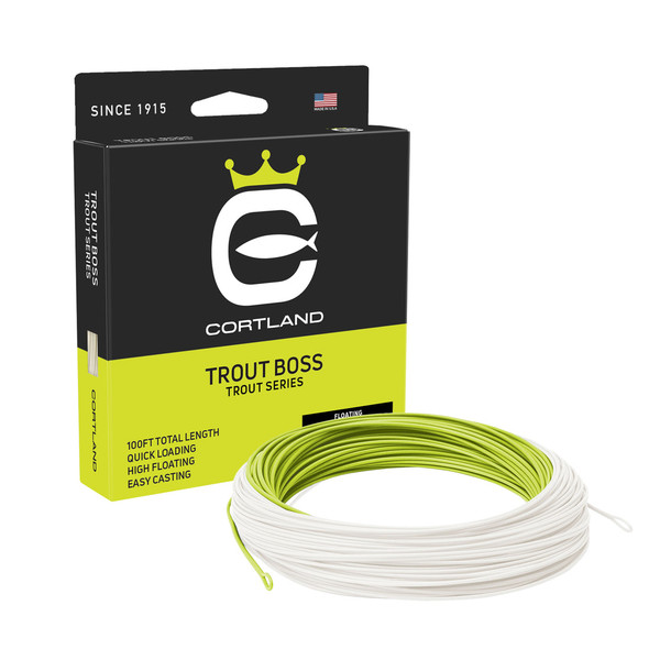 Cortland Precision Trout Boss HTx Weight Forward Fly Line