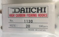 Daiichi 1130 Hooks 100 Ct.