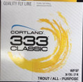 Cortland 333 Classic Trout/All Purpose Fly Line  No Loops on the ends