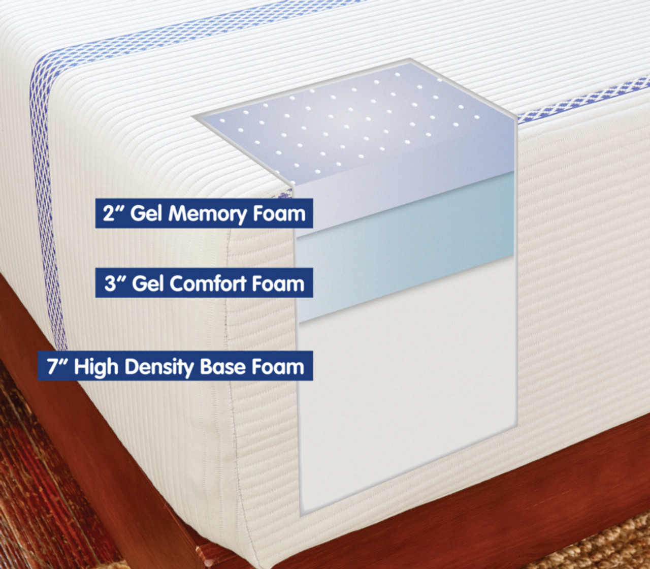 vibe memory foam mattress