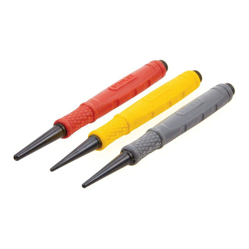 CUSHION GRIP NAIL PUNCH SET - 3PCE