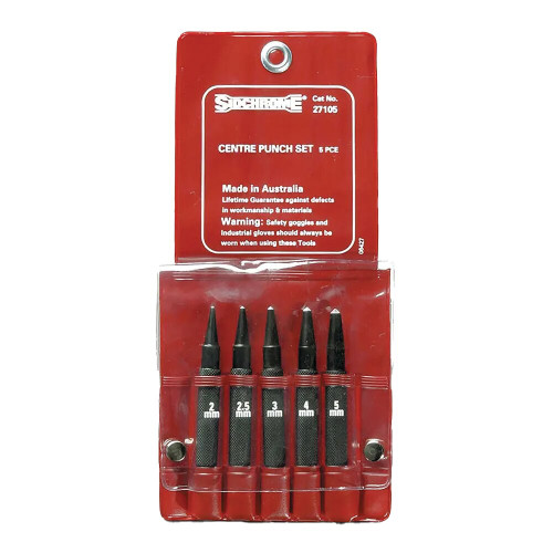 5PCE CENTRE PUNCH SET