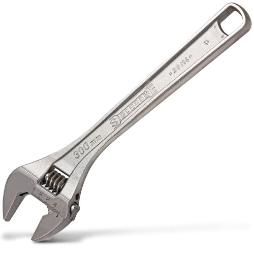 300MM (12\") WRENCH ADJ. CHROME