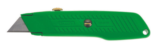 GREEN RETRACTABLE KNIFE 099
