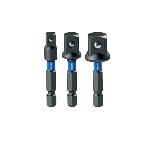 3PCE (1/4,3/8,1/2) 50MM IMPACT SOCKET DRIVER ADAPTOR