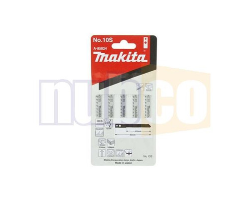 NO10S 62MM 13TPI WOOD JIGSAW BLADES 5PK