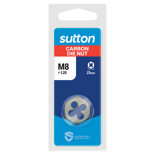 24MMX3MM METRIC COARSE CHROME DIE NUT