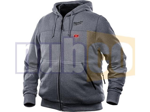 12V XL GREY WOMENS  HEATED HOODIE ONLY
