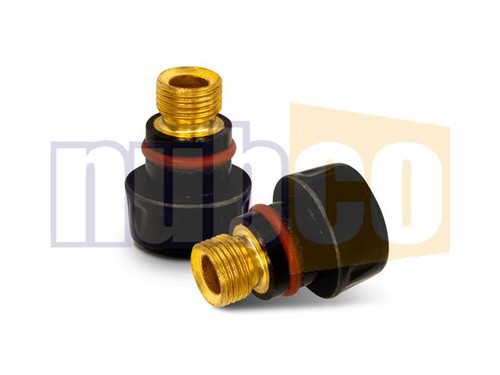 2PK SHORT BLACK CAPS TO SUIT TIG TORCHES 17/18/26