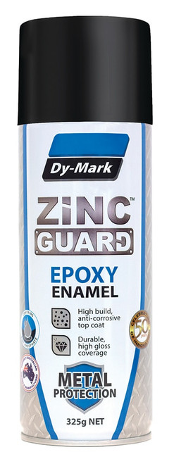 325G AEROSOL ZINC GUARD GLOSS BLACK