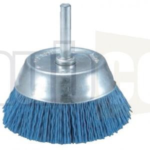 75MM 6MM SHAFT 240G NYLON CUP BRUSH
