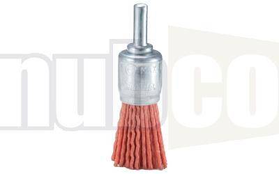 100MM 6MM SHAFT 80G NYLON FLAP BRUSH
