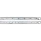 600MM METRIC FLEXIBLE STAINLESS STEEL RULE S/SIDED