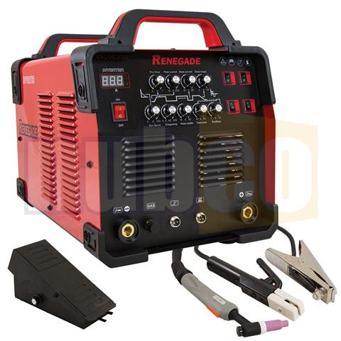 200AMP AC/DC TIG INVERTER WELDER 15AMP PLUG