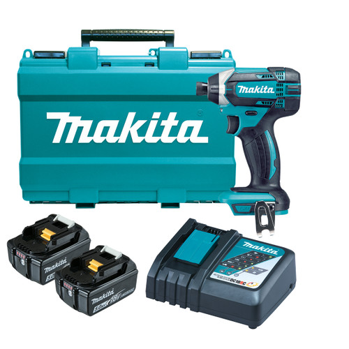 18V IMPACT DRIVER KIT 2X5AH BAT,CHARG & CASE