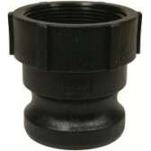 50MM TYPE A POLY CAMLOCK ADAPTOR TO BSPF