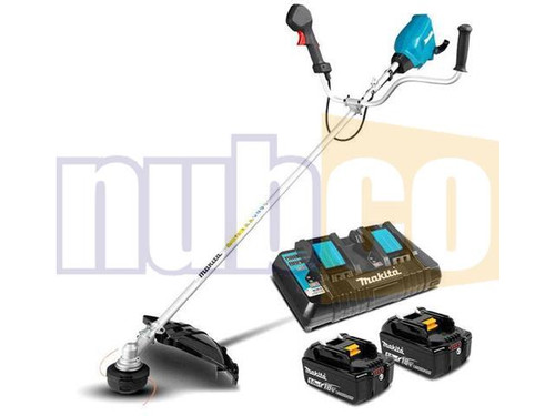 36V (18VX2) B/LESS U-HANDLE LINE TRIMMER 2X5AH BAT,CHRG