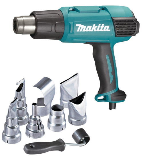 2000W 50-650 VARIABLE DEGREE HEAT GUN WITH 7 X NOZZLES