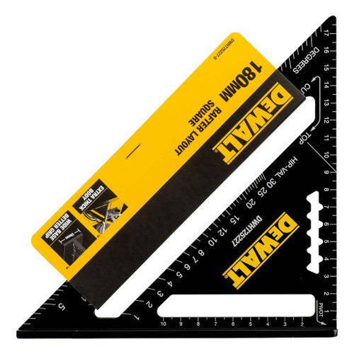 180MM PREMIUM ALUMINIUM RAFTER SQUARE - METRIC