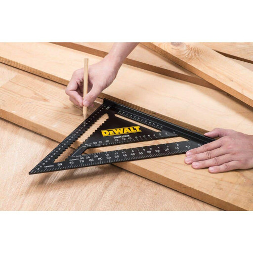 300MM PREMIUM ALUMINIUM RAFTER SQUARE - METRIC