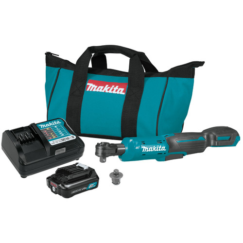 12V MAX RATCHET WRENCH 1/4\" & 3/8\"-INC 1X2AH BATT, CHGR &BAG