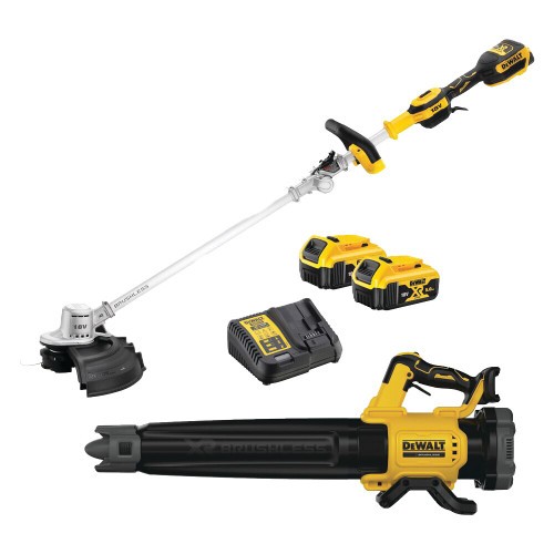18V 2PCE CHAINSAW & BLOWER KIT, 2X5AH BATT, CHRG