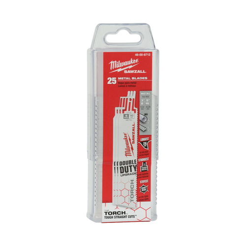 150MM 10TPI 25PK TORCH DEMO RECIPRO BLADES