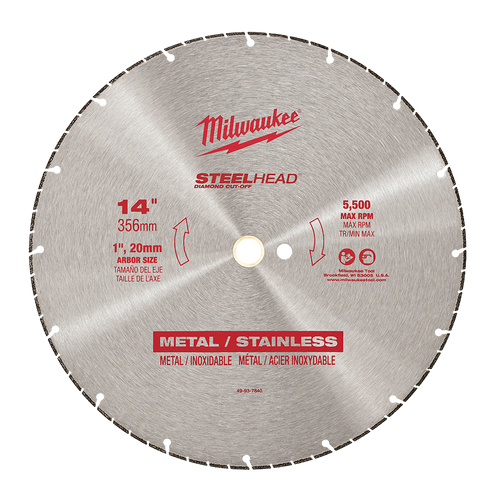 356MM (14\") STEELHEAD DIAMOND CUT-OFF BLADE