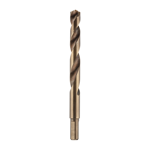 12MM ROUND 3 POINT SHANK RED HELIX COBALT DRILL BIT