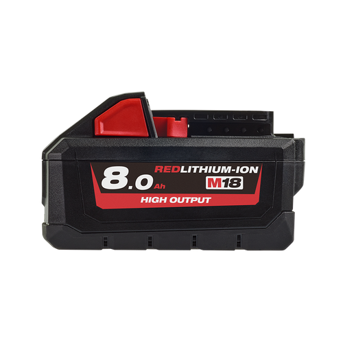 (O) 18V FUEL 1\" IMPACT WRENCH 2X8AH BAT,CHRG,BAG