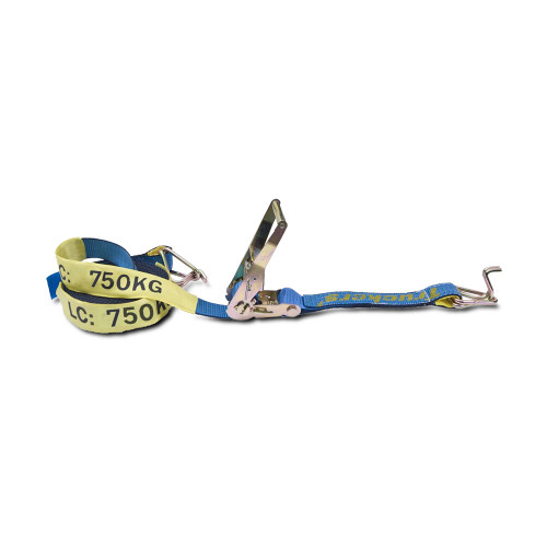 25MM X 4.5MTR RATCHET TIE DOWN - 750KG LASHING CAPACITY