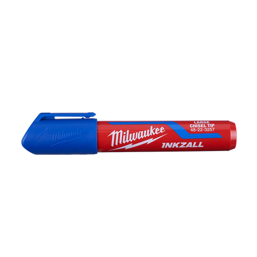 BLUE INKZALL LARGE CHISEL TIP MARKER