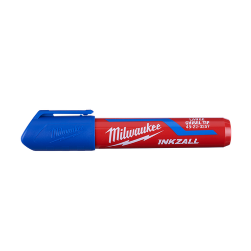 BLUE INKZALL LARGE CHISEL TIP MARKER