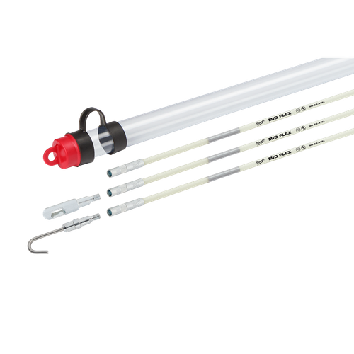 4.5MTR (15') GREY MID FLEX FISH STICK KIT