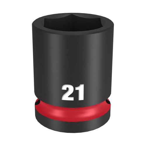 1/2\" DRIVE 21MM STD 6 POINT SHOCKWAVE IMPACT SOCKET