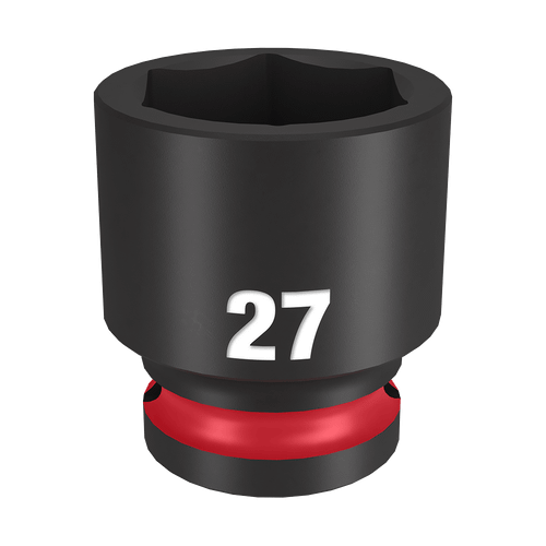 1/2\" DRIVE 27MM STD 6 POINT SHOCKWAVE IMPACT SOCKET