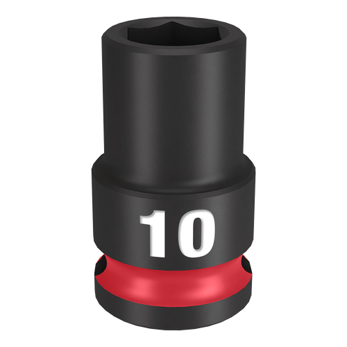 3/8\" DRIVE 10MM STD 6 POINT SHOCKWAVE IMPACT SOCKET