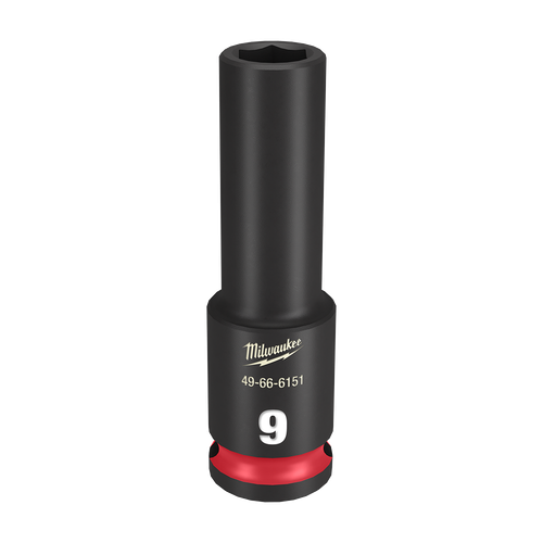 3/8\" DRIVE 9MM DEEP 6 POINT SHOCKWAVE IMPACT SOCKET