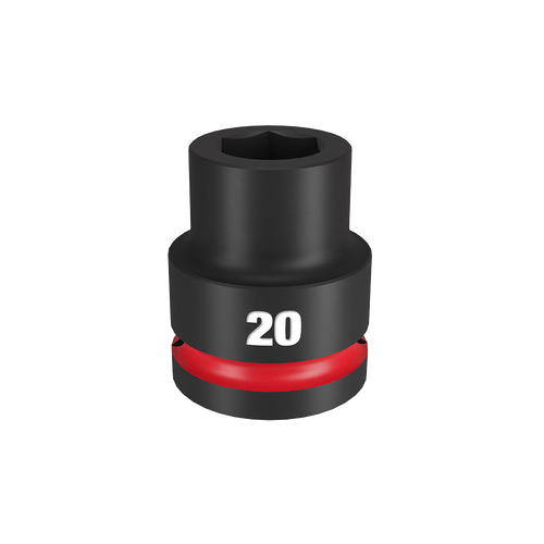 3/4\" DRIVE 20MM STD 6 POINT SHOCKWAVE IMPACT SOCKET