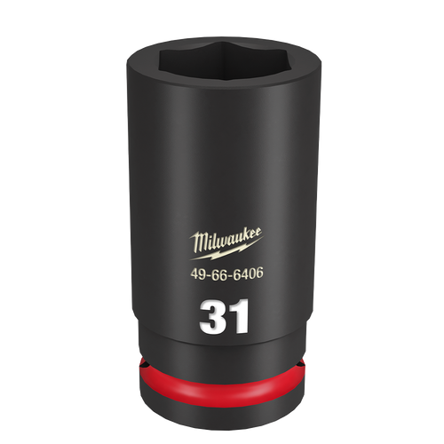 3/4\" DRIVE 31MM DEEP 6 POINT SHOCKWAVE IMPACT SOCKET