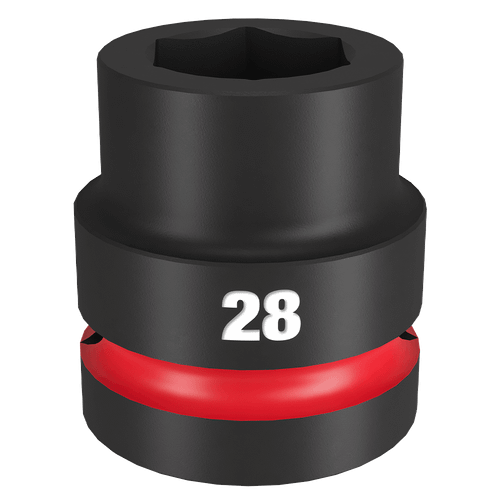 1\" DRIVE 28MM STD 6 POINT SHOCKWAVE IMPACT SOCKET