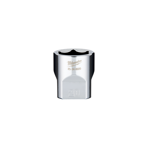 3/8 DRIVE SOCKET,METRIC STANDARD 20MM