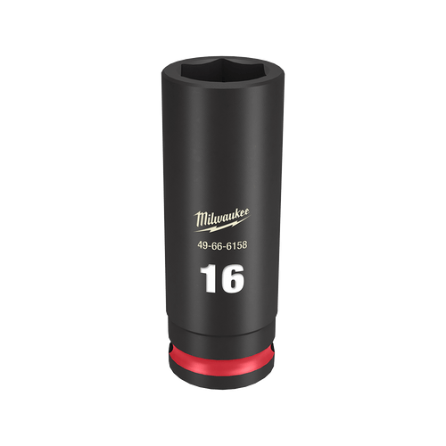 3/8\" DRIVE 16MM DEEP 6 POINT SHOCKWAVE IMPACT SOCKET