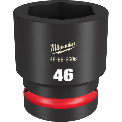 1\" DRIVE 46MM STD 6 POINT SHOCKWAVE IMPACT SOCKET