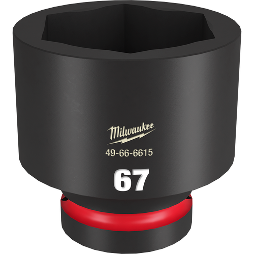 1\" DRIVE 67MM STD 6 POINT SHOCKWAVE IMPACT SOCKET