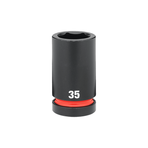 1\" DRIVE 35MM DEEP 6 POINT SHOCKWAVE IMPACT SOCKET - ANZ